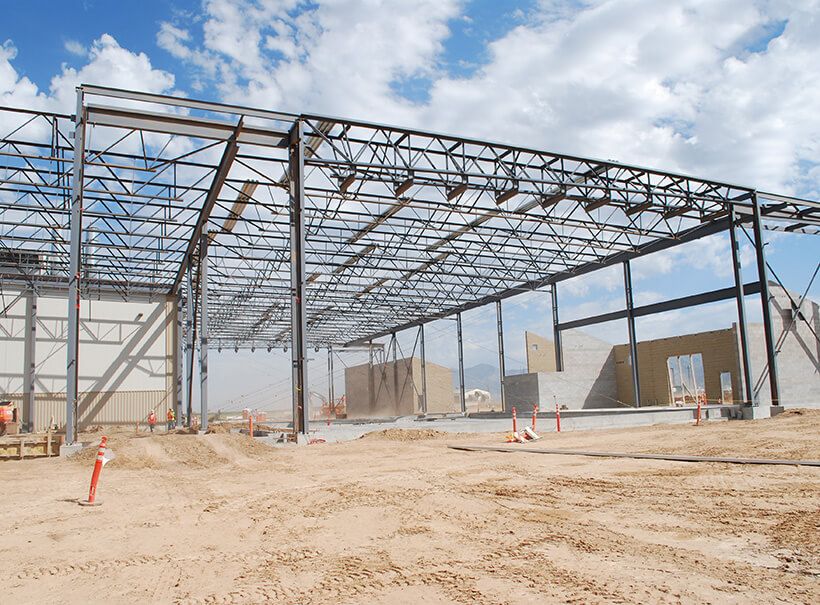 Prefabricated Light Steel Structure for Structural Fabrication Warehouse