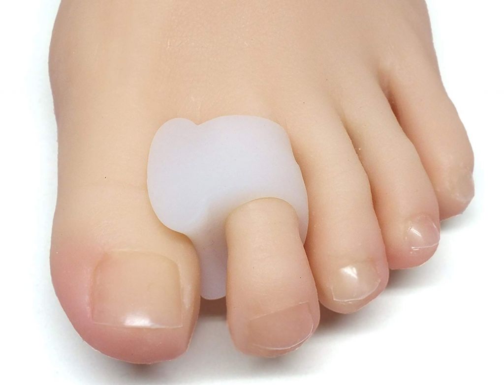 Original Toe Spacers for Bunions, 2 Pieces, Temporary Bunion Corrector - Soft Gel Bunion Splint Toe Separators - Fast Bunion Relief  TS143