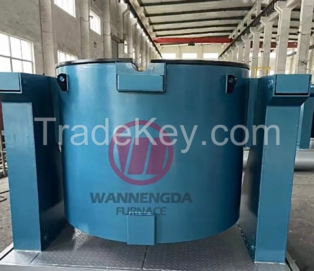 Industrial Crucible Furnace For Melting Aluminum