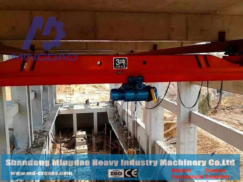 China Factory Direct Supplied 0.5Ton LX Model Under Hung Type Single Girder Overhead Bridge Crane To Increase Your Inventory