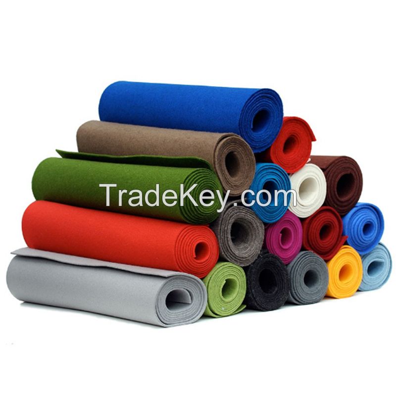 Good quality 100% merino wool felt fabric and pressed wool felt 3mm 5mm 6mm