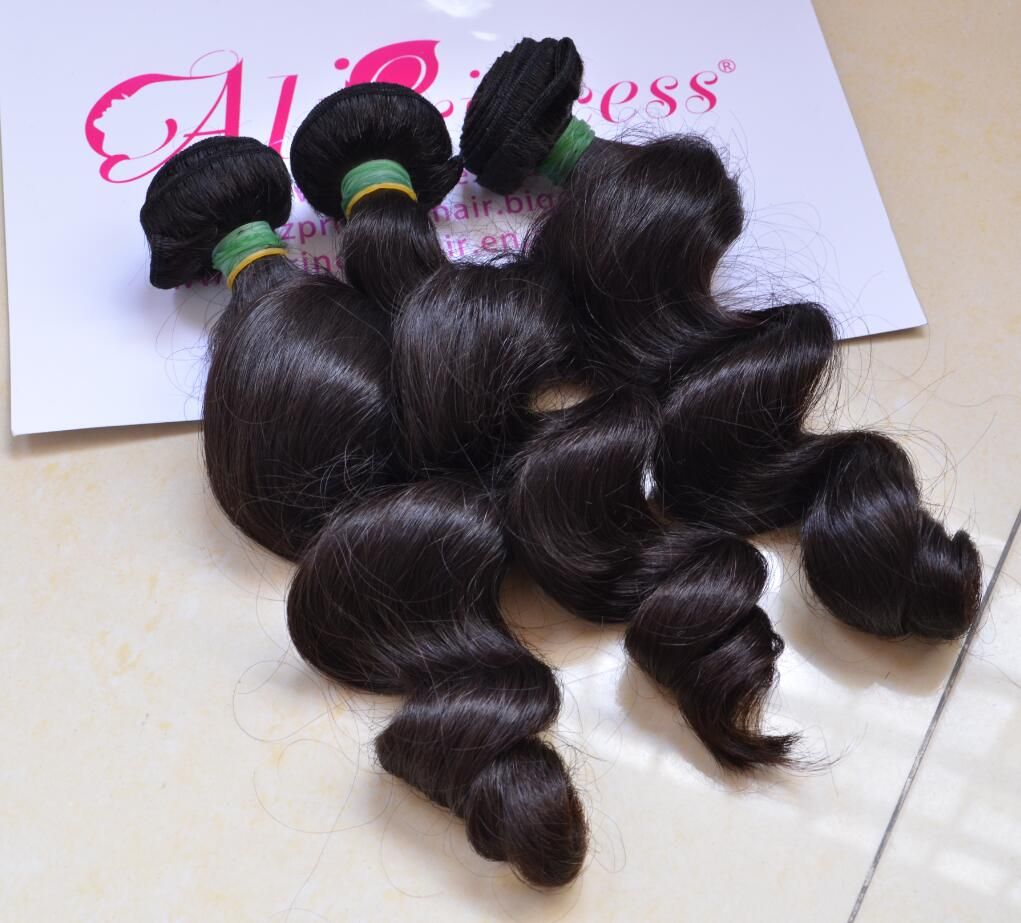 Loose Wave Virgin Human Hair Weaves