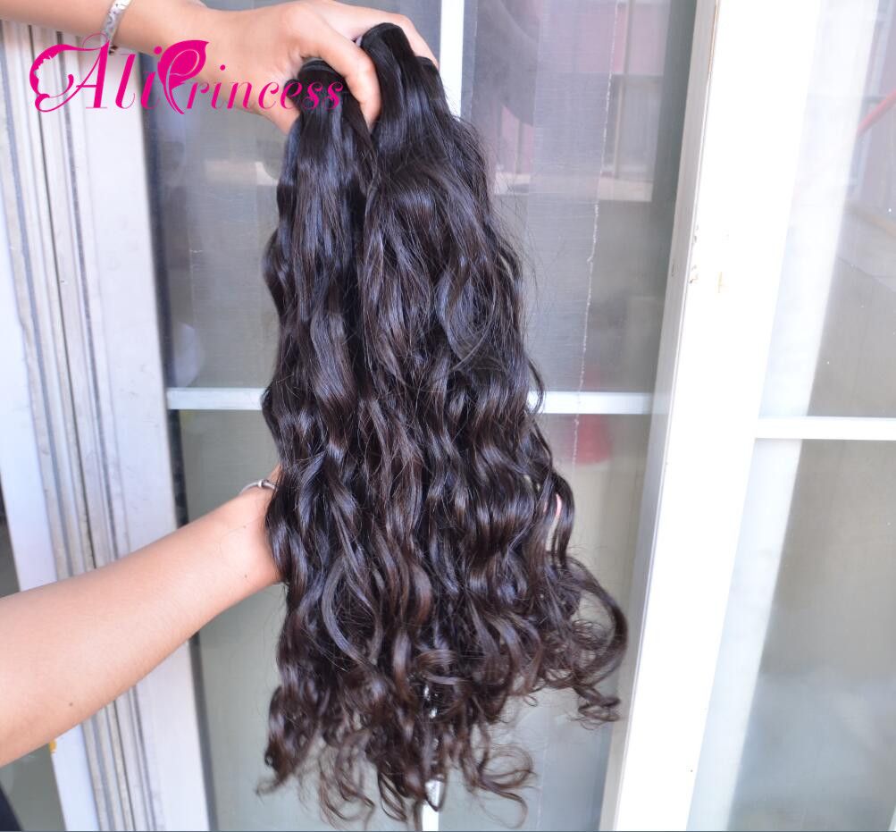 Water Wave Virgin Human Hair Weaves