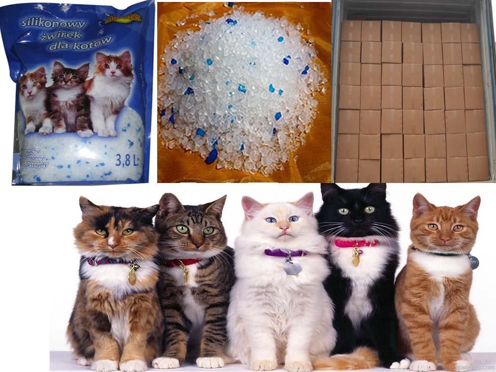 silica gel cat litter