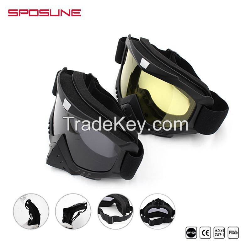 Motocross Motorcycle MX Goggles With Nose Guard