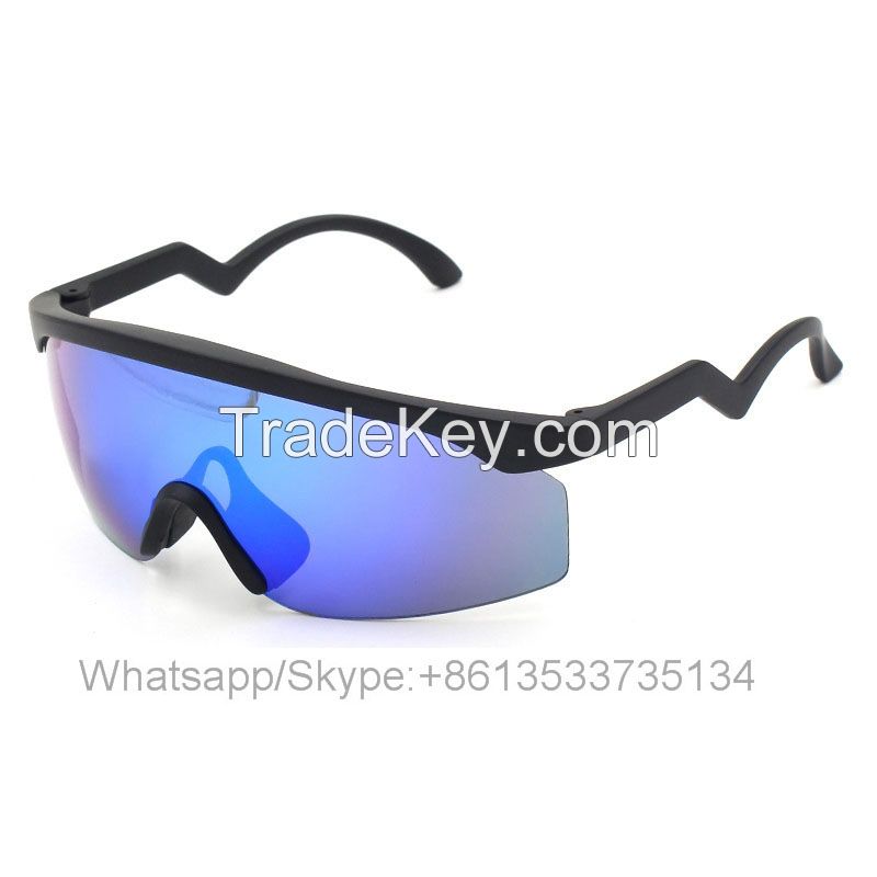 Custom Logo Style Cycling Outdoor Sport Polarized Mirror Sunglasses