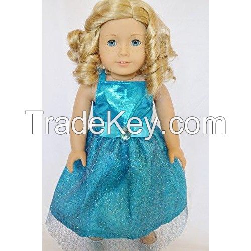 New Years Celebration Dress For American Girl Dolls-18 Inch Doll Clothes