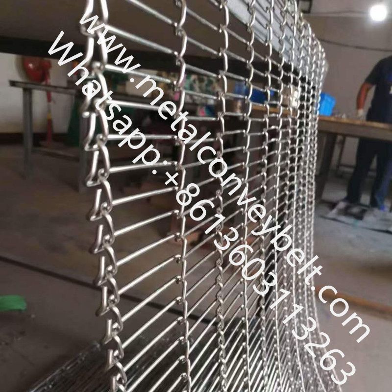 Flat Flex Wire Mesh Conveyor Belt for Pizzas