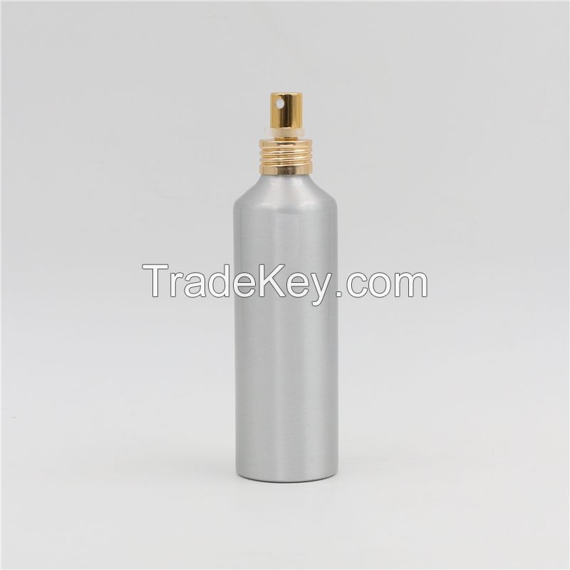 100ML small aluminum cosmetics mist spray bottle for perfume or other cosmetics