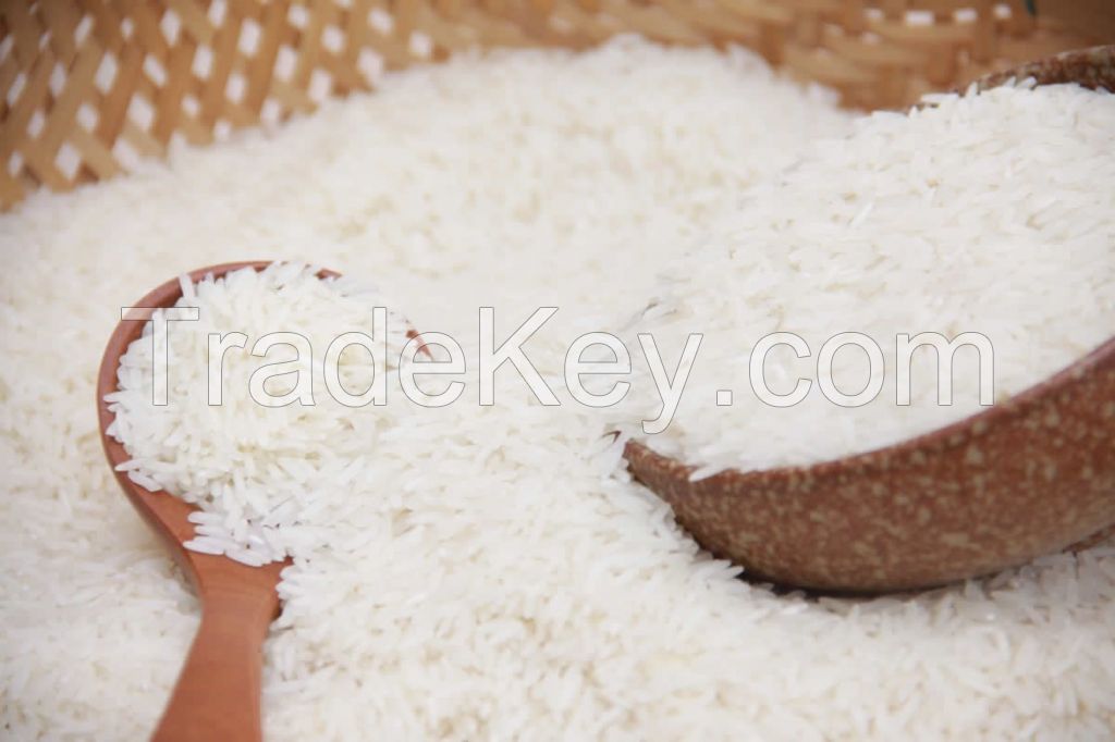 White / Long Grain Basmati Rice Available