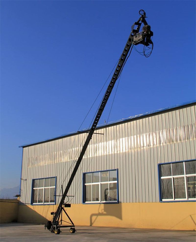 12m 3 axis jimmy jib Professional heavy video camera jib