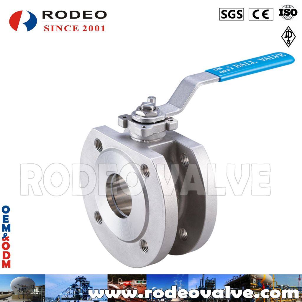 Wafer ball valve