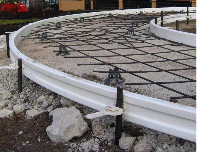 gardening walkpath cost saving reusable flex-stiff plastic formwork