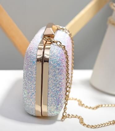 2019 Hot Sale Luxury Beaded Fashion Evening Bag Lady Handbags with Certificate(J323)