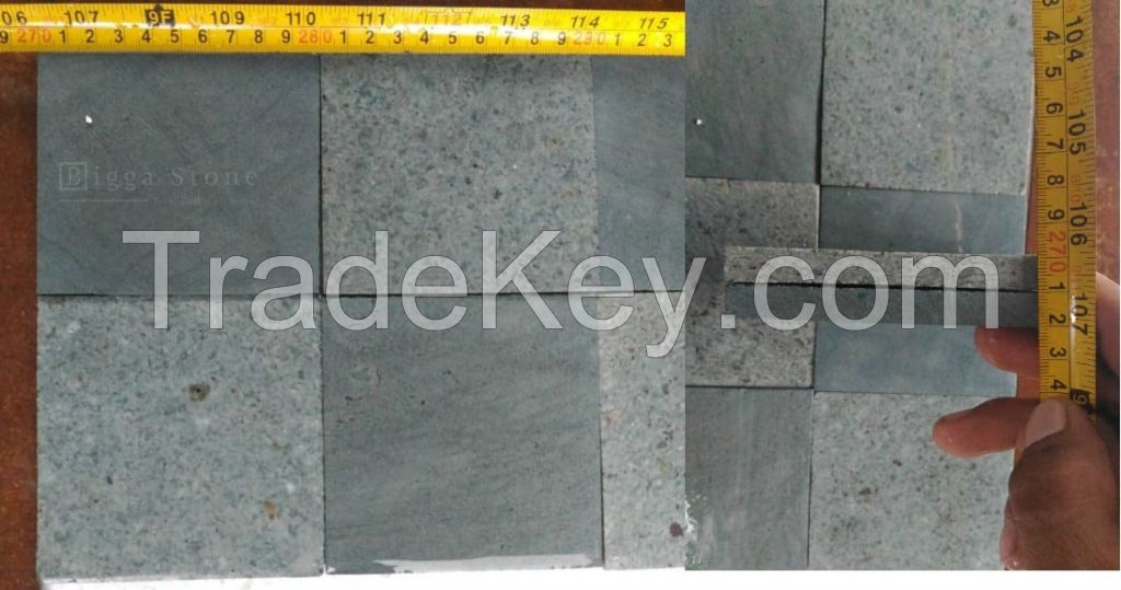 Premium Green Sukabumi Stone Tiles Honed/Rough Face (Bali Stone Tiles)