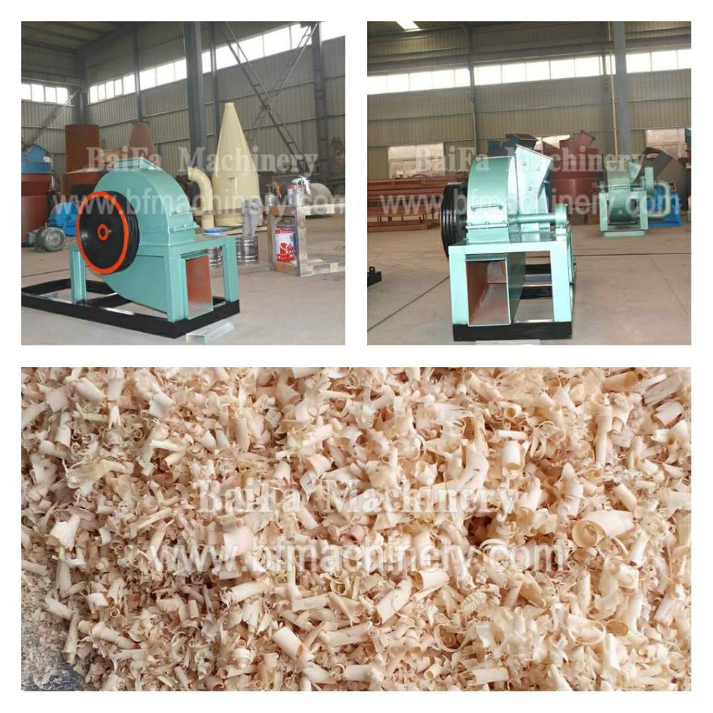 Wood Shaving Machine/ Small Flake Wood Shavings - From China Baifa Machinery