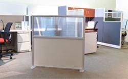 47 inch High Aluminium Dividers