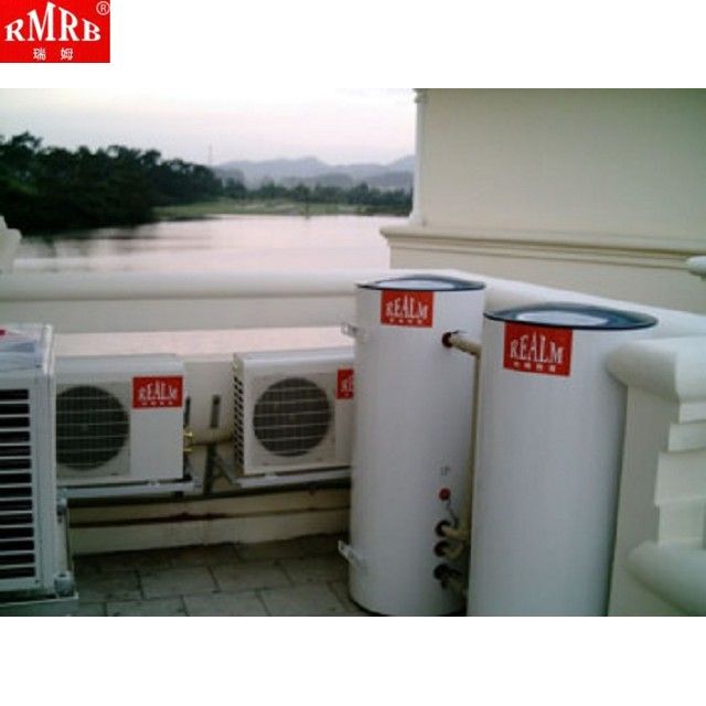 heat pump type air conditioner air to water heater