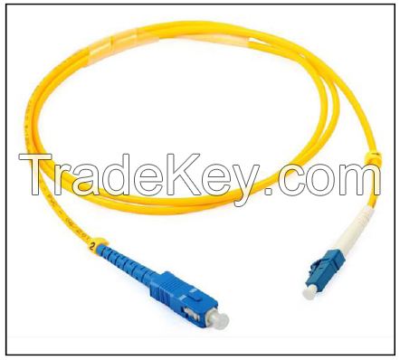 SC to LC/SC Single-mode Simplex Fiber Optic Patch Cord