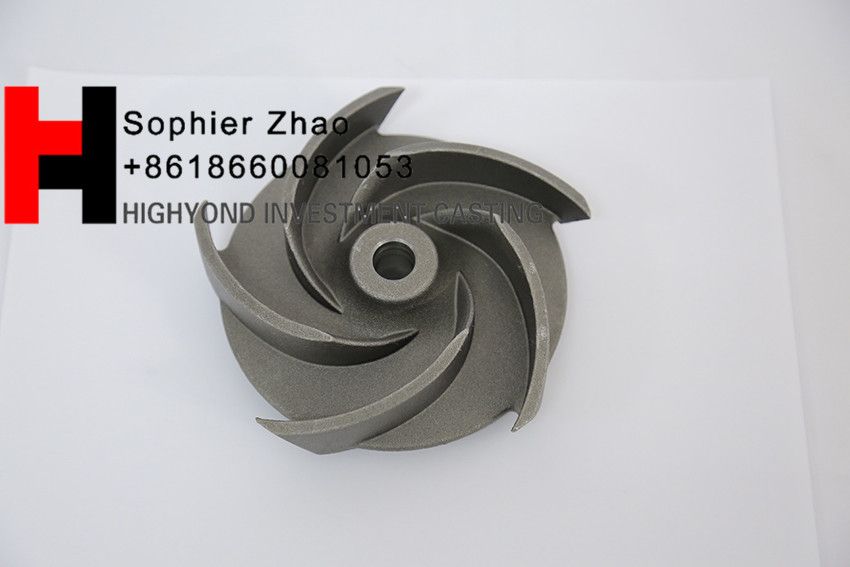 OEM Customized flexible cast iron open impeller and closed impeller