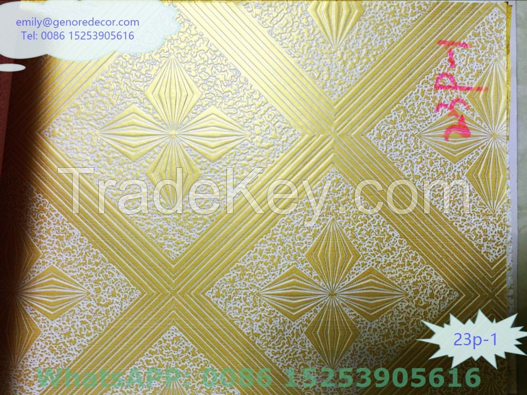 PVC gypsum ceiling board 