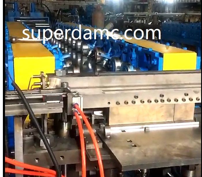 Superda fire hydrant box &amp; fire extinguisher box roll forming machine