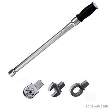 Interchangeable torque wrench