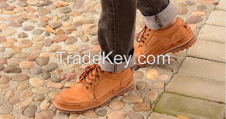 Autumn Martin Boots, Men&#039;s Leather Shoes, Men&#039;s Business Leisure Shoes,  Men&#039;s Lower Upper Laces, Retro Men&#039;s Shoes