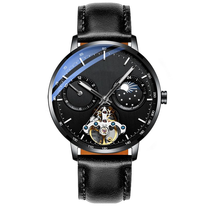 Luxury Mechanical Automatic Fashion Stainless Steel Moonphases OEM Watch Manufacturer