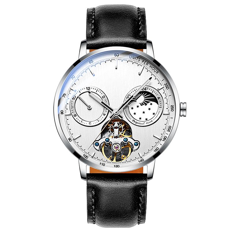 Luxury Mechanical Automatic Fashion Stainless Steel Moonphases OEM Watch Manufacturer