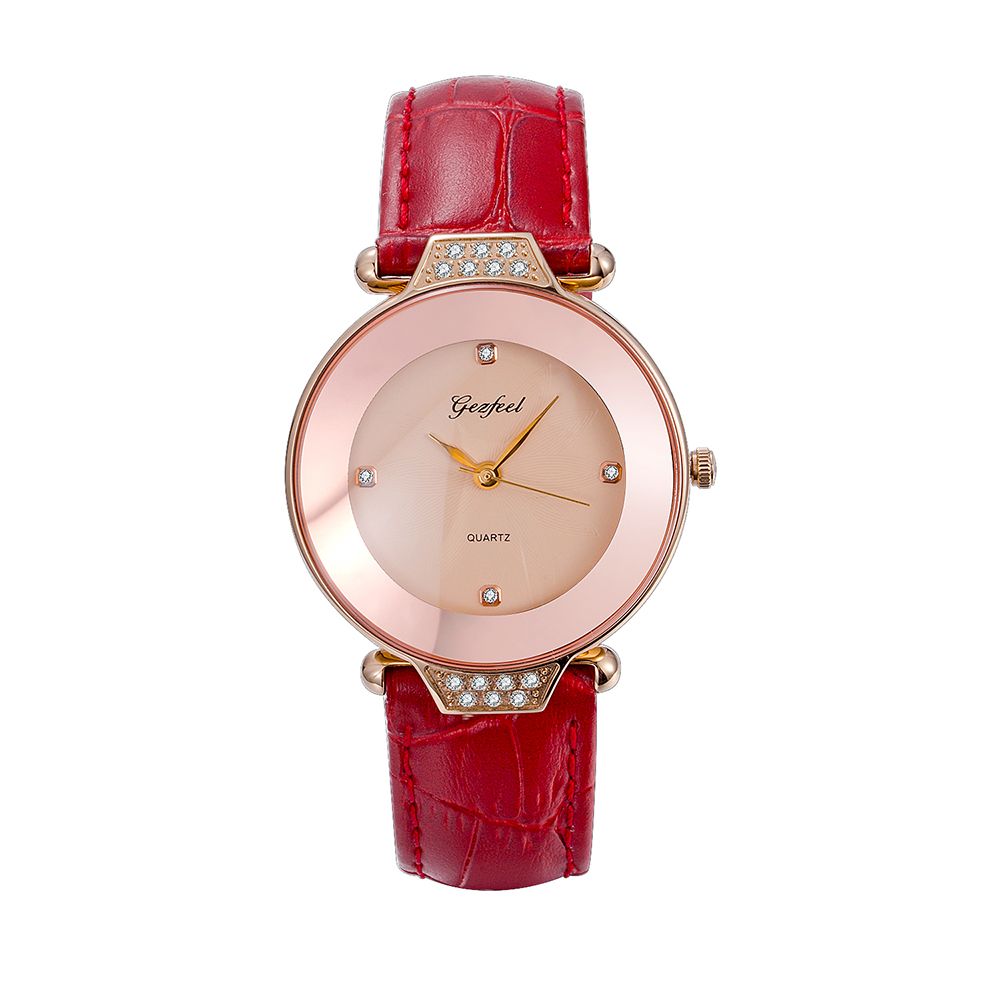 Fashion Ladies Wrist Watch With Japan Movement IP Rose Gold Elegent Women Watch