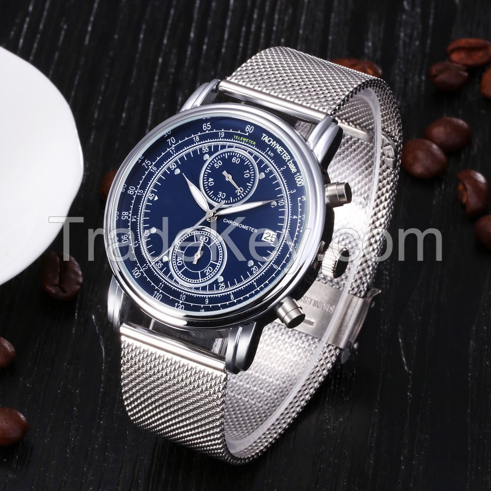 Fashion Waterproof Stainless Steel Decoration Watch