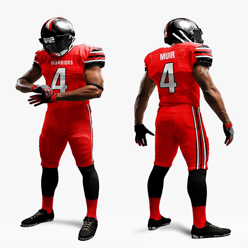 Wholesale custom your own design American football jersey set