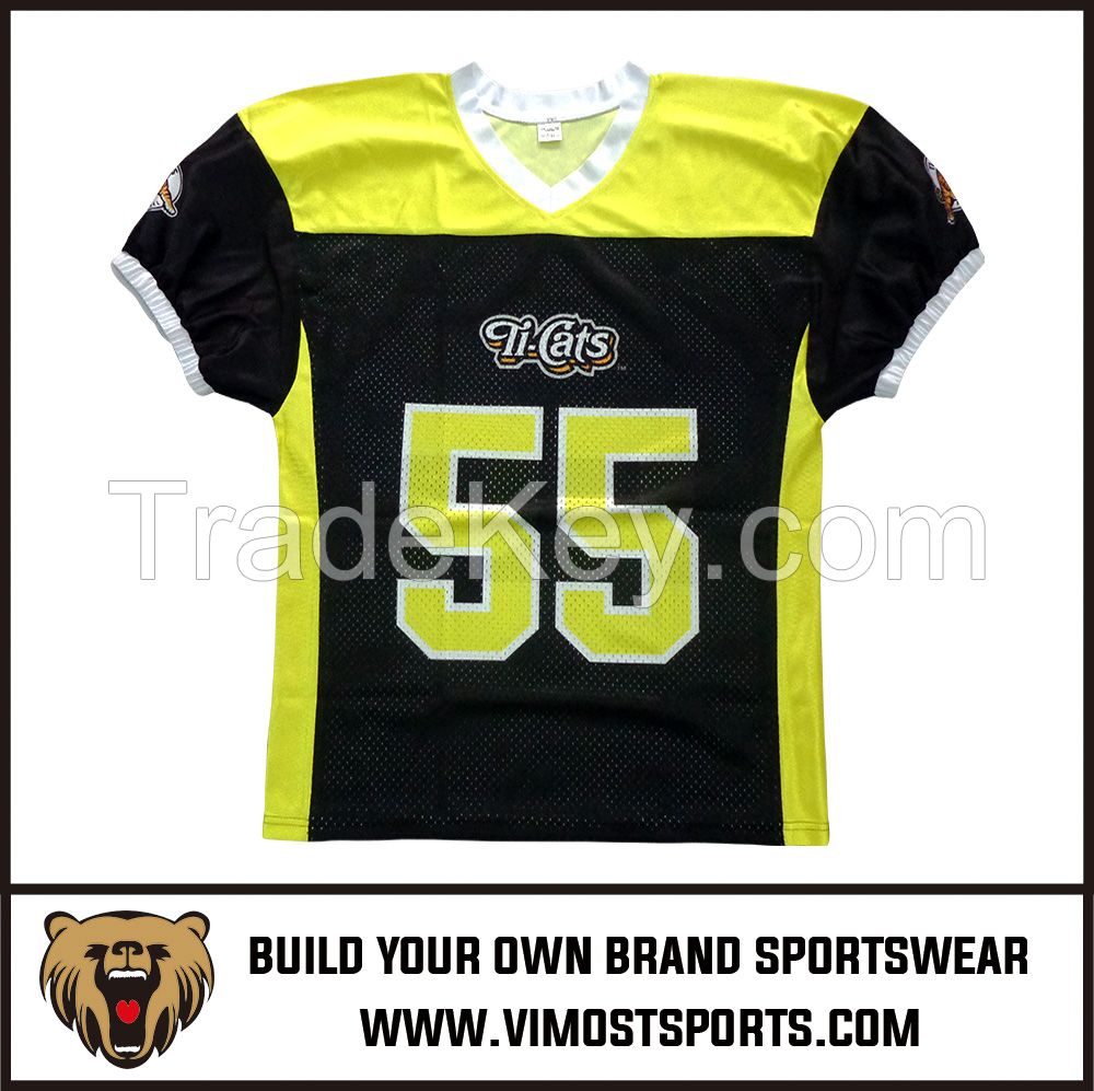 Custom Sublimated Adult and Youth American Football Shirts