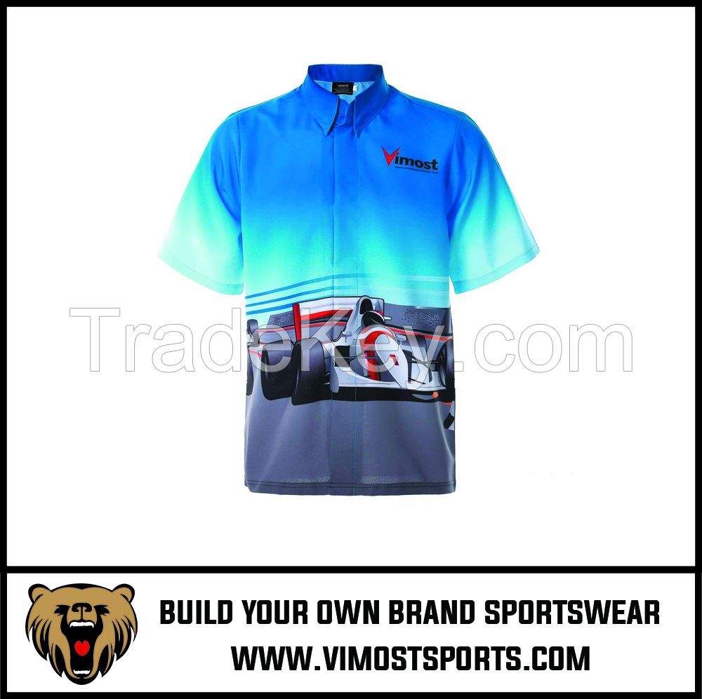 Custom Sublimation Sportswear Racing Shirt