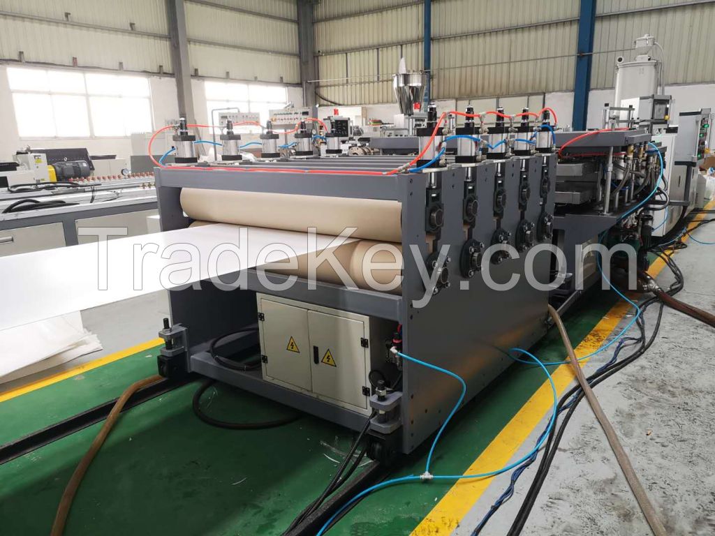 PP PE PC hollow sheet extrusion line