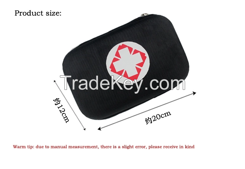 Women'S Fashion Camping Black Military Survival Kit, Hot Sale Cheapest Kit For Gift Custom Logo Outdoor First Aid Kit