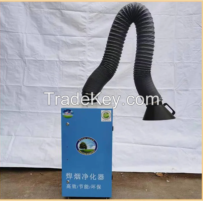 Smoke welding machine