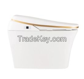 Integrated Toilet - Tankless Electronic Bidet