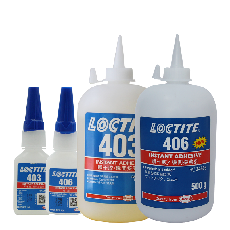 Henkel Loctite 401 403 406 411 414 415 416 417 424 435 454 460 480 495 496 Loctite Instant glue