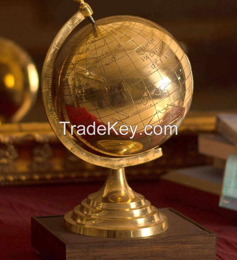 Desktop Brass Globe