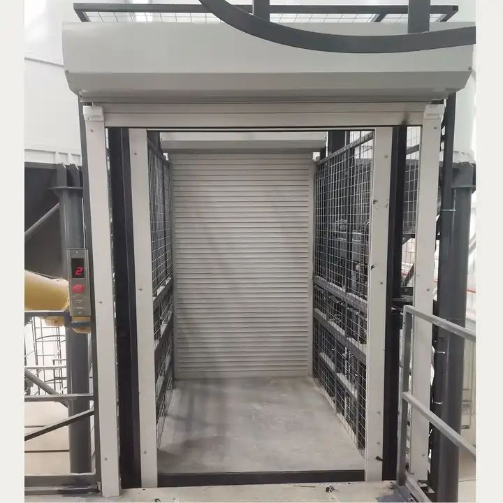 cargo lift warehouse goods lift construction elevator