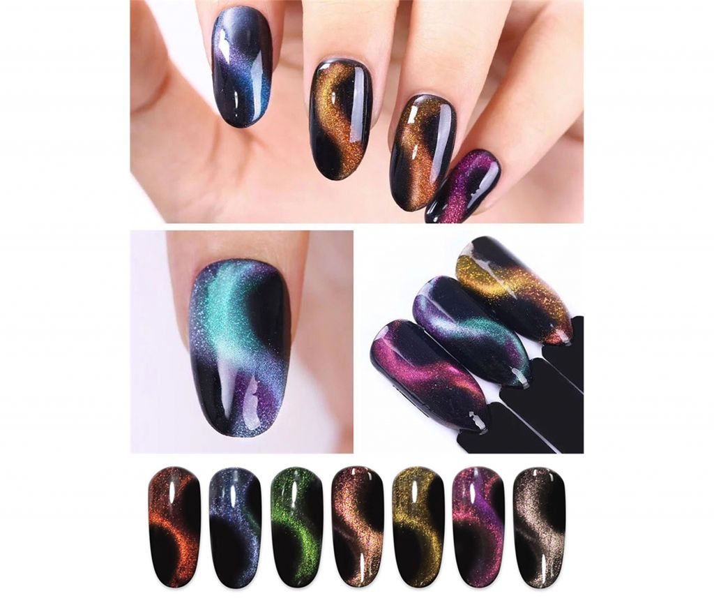 Dingze 2770 Colors Free samples bulk wholesale Magnetic Cat Eye Gel Nail Polish