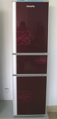 Home Tri doors  215L rose Refrigerator fridge