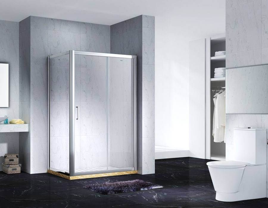 Modern Design Framed Quadrant Shower Enclosure With Sliding Door, AB 2142 &acirc; 2