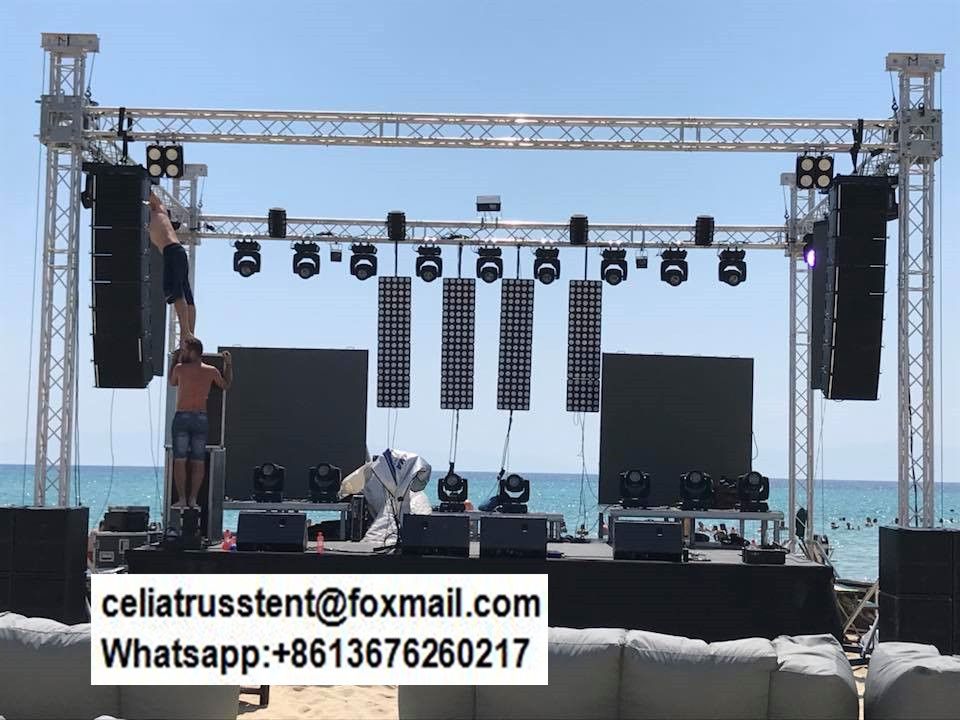 Outdoor concert truss aluminum structure customized 