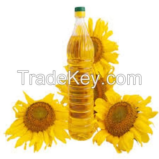 Refined high quality sunflower oil 