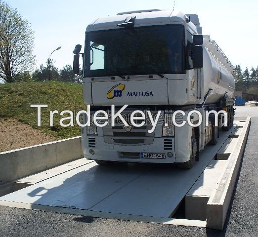 3x18m long  60T Digital truck scale