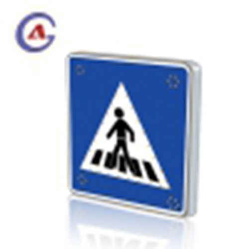 Solar Pedestrian LED Traffic Sign Road Warning Sign