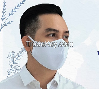 2 layers 3 layers cotton face mask soft earloops quick delivery cheap price made in Vietnam